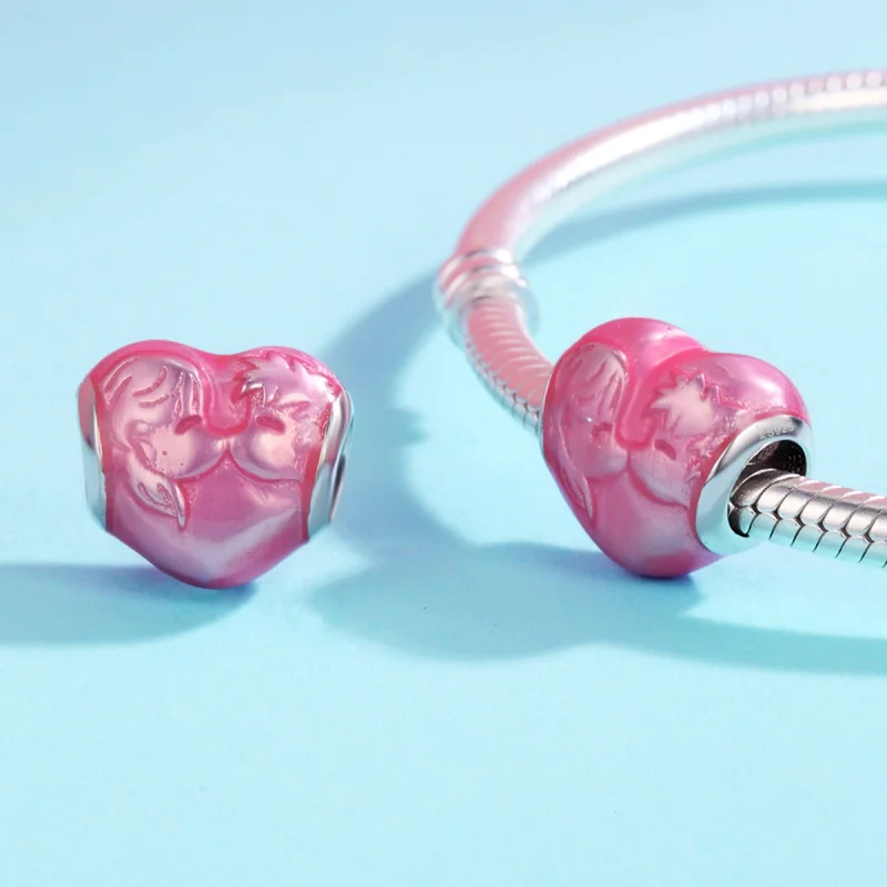 (Bild für) Charm „Kindheitsherz“ im Pandora-Stil - SCC363 - Ansicht 5