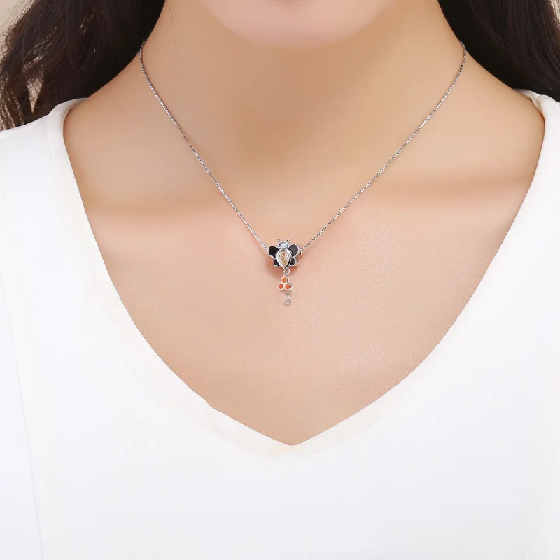 (Bild für) Charm „Kleine Biene“ im Pandora-Stil - BSC009 - Ansicht 5