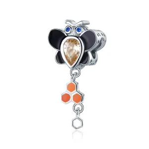 (Bild für) Charm „Kleine Biene“ im Pandora-Stil - BSC009