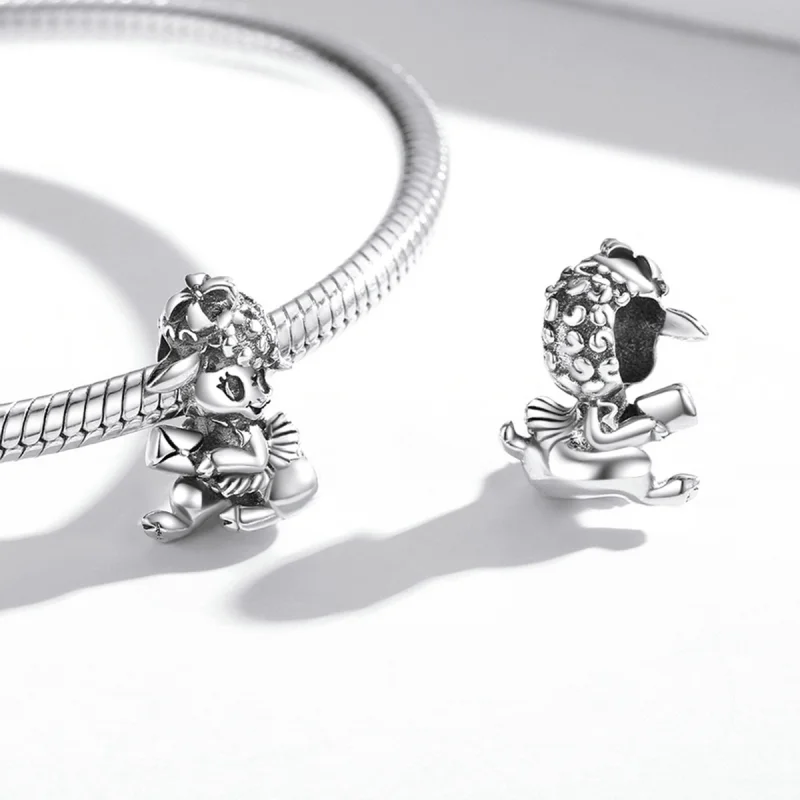 (Bild für) Charm „Kleines Schaf“ im Pandora-Stil im westlichen Stil - SCC2043 - Ansicht 4