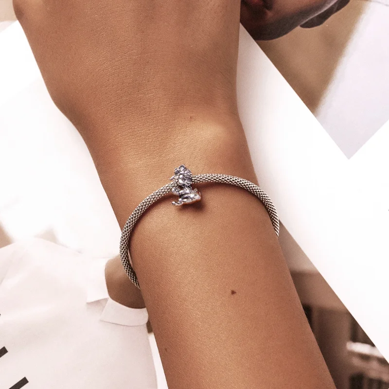 (Bild für) Charm „Kleines Schaf“ im Pandora-Stil im westlichen Stil - SCC2043 - Ansicht 5