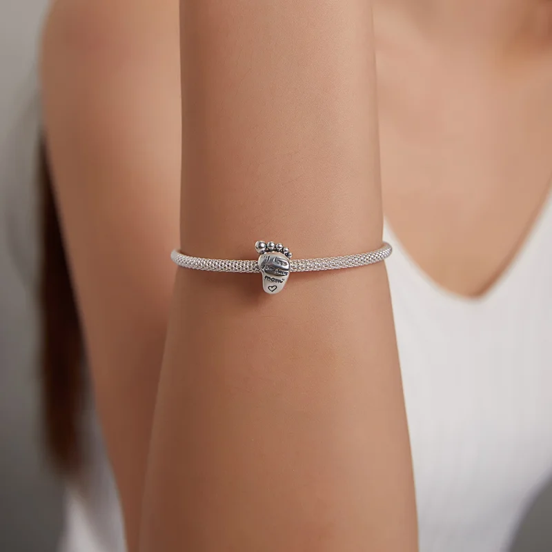 (Bild für) Charm „Liebesfüße“ im Pandora-Stil - SCC1901 - Ansicht 5