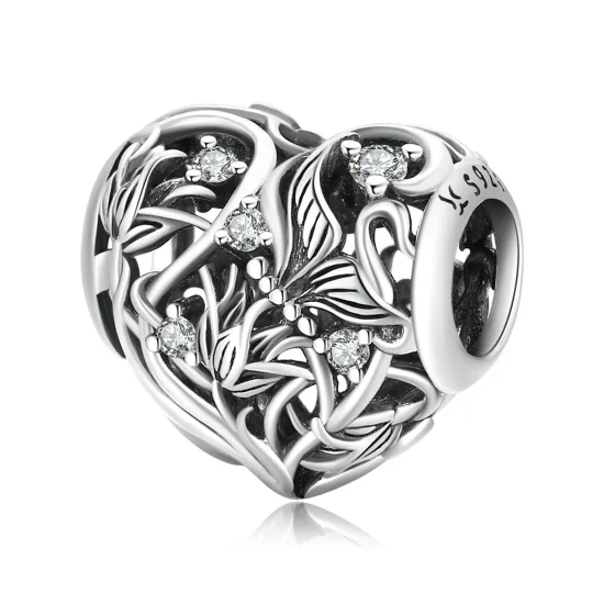 (Bild für) Charm „Liebesgarten“ im Pandora-Stil - SCC2098