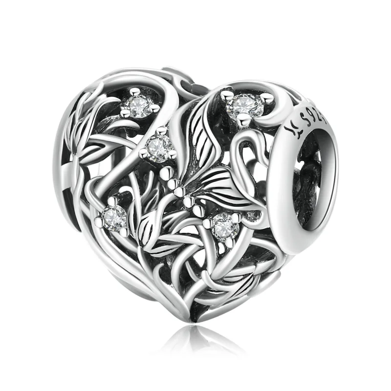 (Bild für) Charm „Liebesgarten“ im Pandora-Stil - SCC2098
