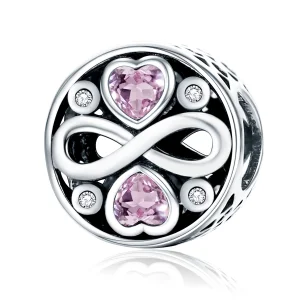 (Bild für) Charm „Love Lasts“ aus Silber im Pandora-Stil - SCC240