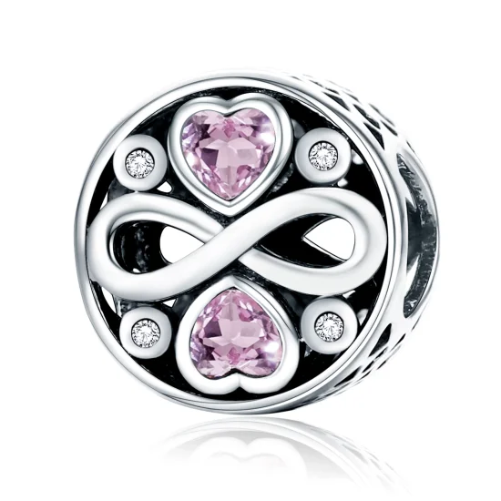 (Bild für) Charm „Love Lasts“ aus Silber im Pandora-Stil - SCC240