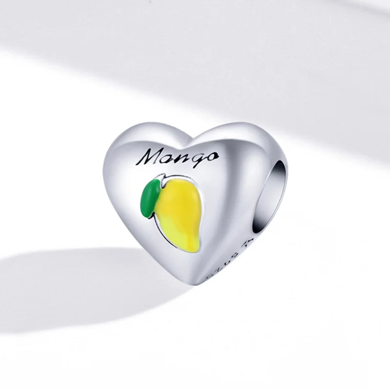 (Bild für) Charm „Love Mango“ im Pandora-Stil - SCC1952 - Ansicht 2