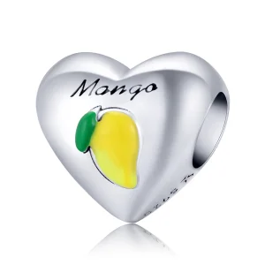 (Bild für) Charm „Love Mango“ im Pandora-Stil - SCC1952