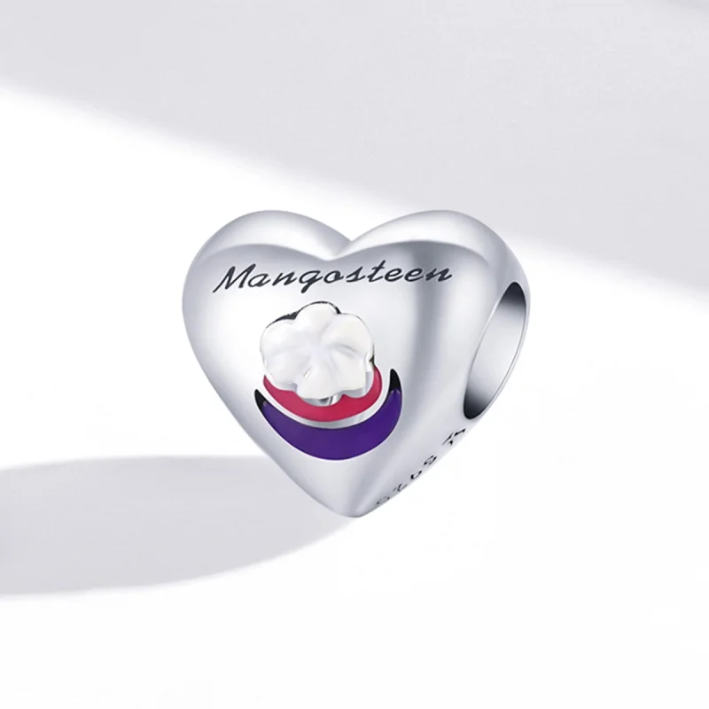 (Bild für) Charm „Love Mangosteen“ im Pandora-Stil - SCC1954 - Ansicht 2