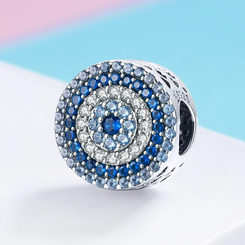 (Bild für) Charm „Magisches Auge“ im Pandora-Stil - SCC915 - Ansicht 2