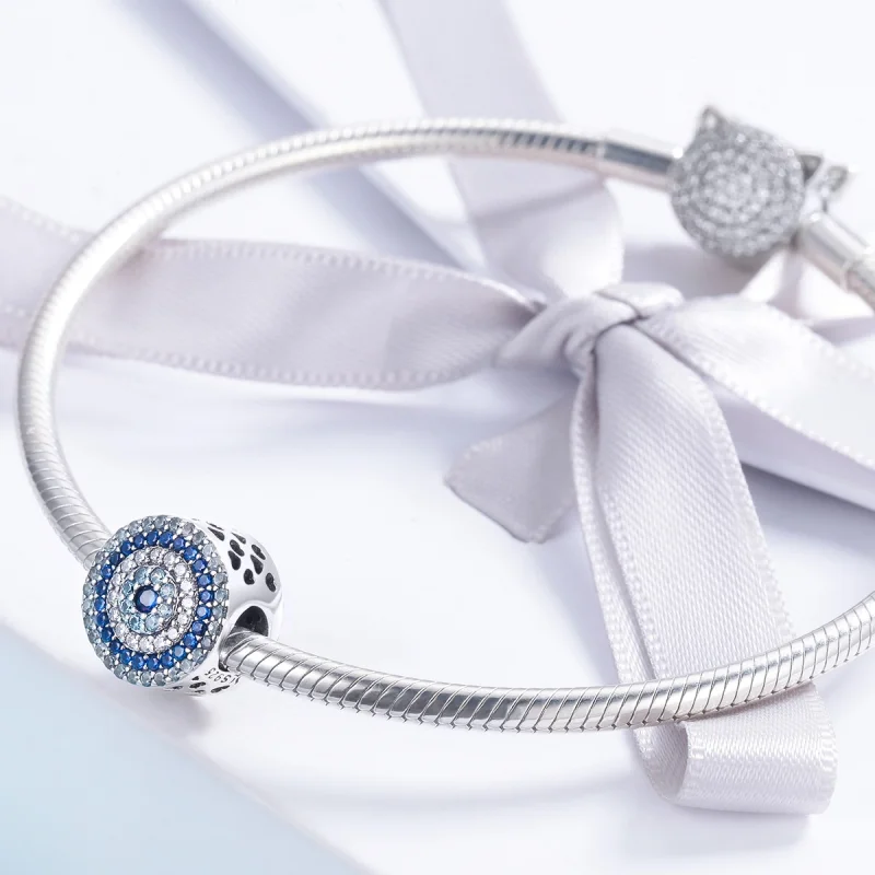 (Bild für) Charm „Magisches Auge“ im Pandora-Stil - SCC915 - Ansicht 3