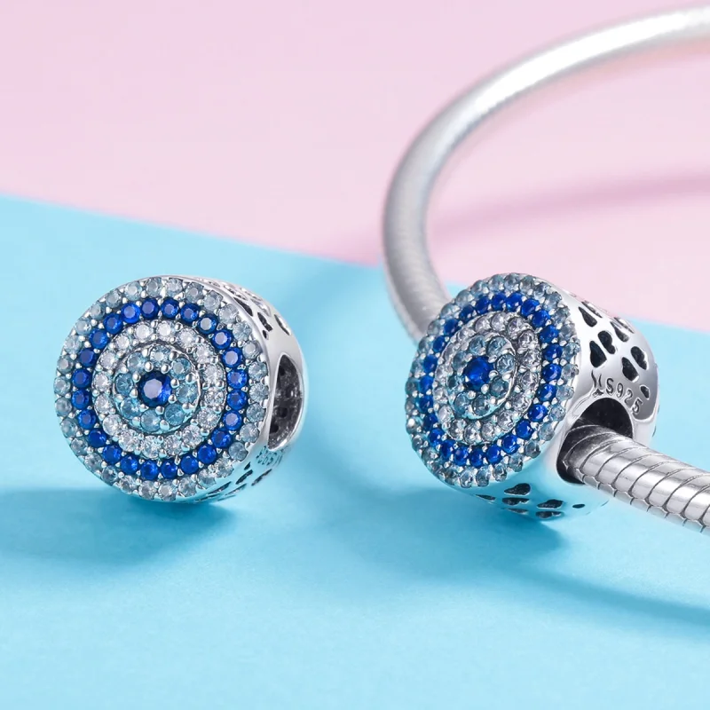 (Bild für) Charm „Magisches Auge“ im Pandora-Stil - SCC915 - Ansicht 4