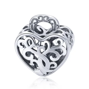 (Bild für) Charm mit ewigem Schloss im Pandora-Stil - SCC726
