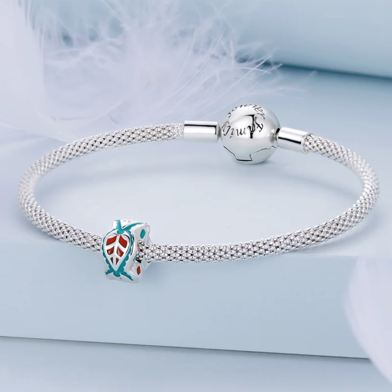 (Bild für) Charm mit exotischer Schnalle im Pandora-Stil - BSC631 - Ansicht 4