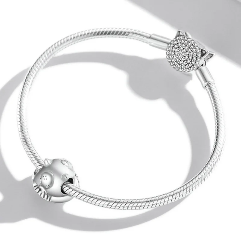 (Bild für) Charm mit fliegender Untertasse im Pandora-Stil - SCC2060 - Ansicht 3