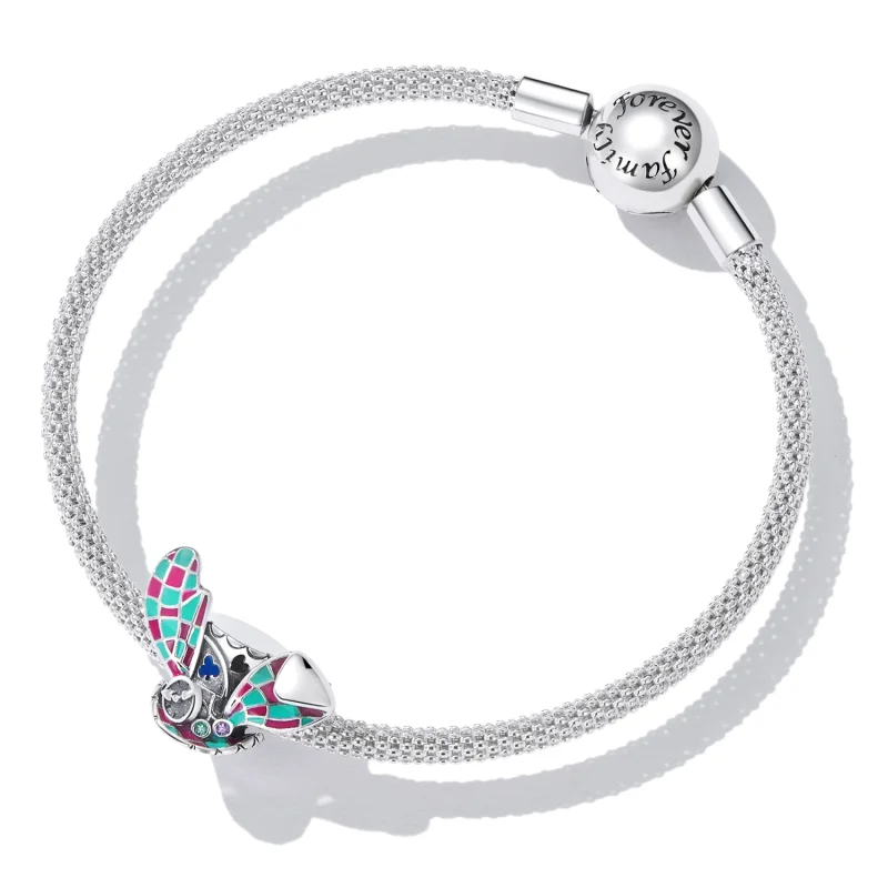 (Bild für) Charm mit Hasenohren und magischem Hut im Pandora-Stil - SCC2243 - Ansicht 5