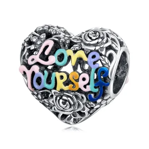 (Bild für) Charm mit Herzmuster im Pandora-Stil - SCC2354
