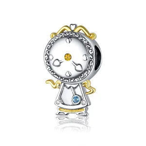 (Bild für) Charm mit magischer Uhr im Pandora-Stil - BSC320