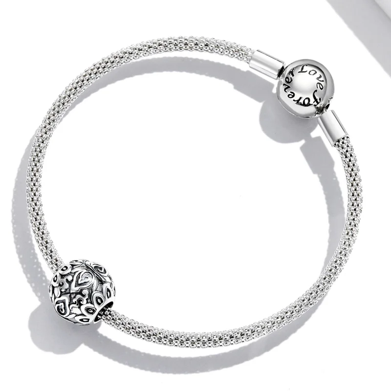 (Bild für) Charm mit sitzendem Buddha und Lotus im Pandora-Stil - SCC2168 - Ansicht 3