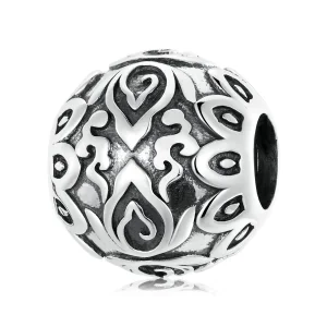 (Bild für) Charm mit sitzendem Buddha und Lotus im Pandora-Stil - SCC2168