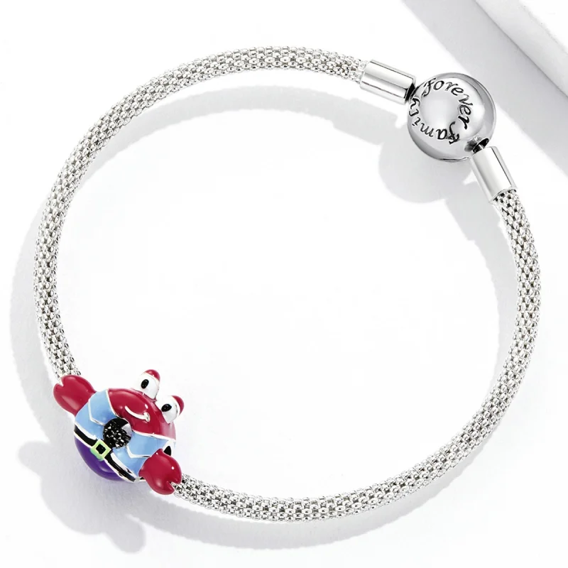 (Bild für) Charm „Mr. Crab Donuts“ im Pandora-Stil - SCC2170 - Ansicht 3