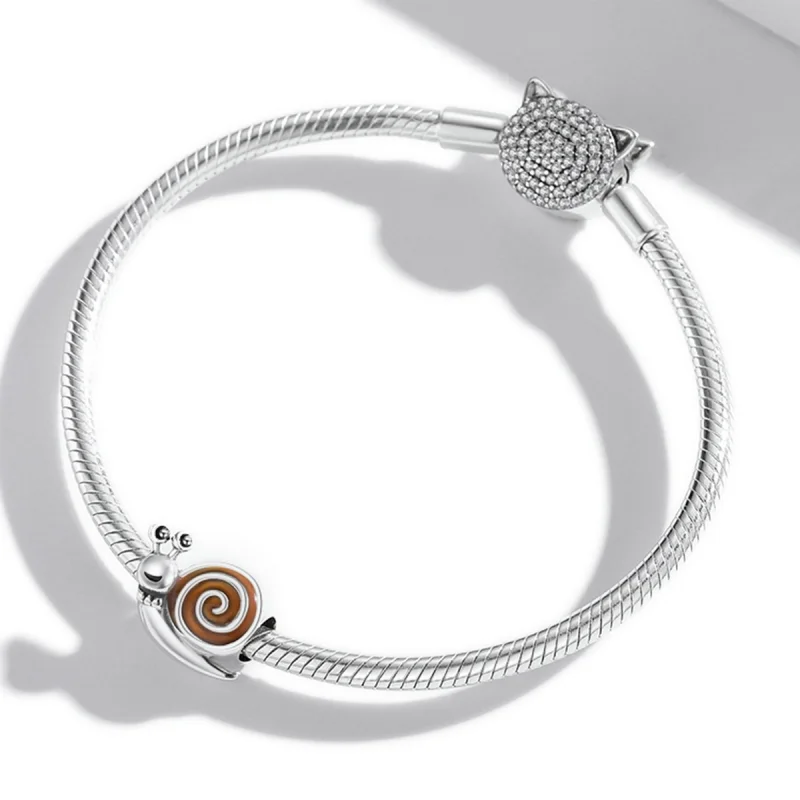 (Bild für) Charm „Mr. Schnecke“ im Pandora-Stil - SCC2064 - Ansicht 3