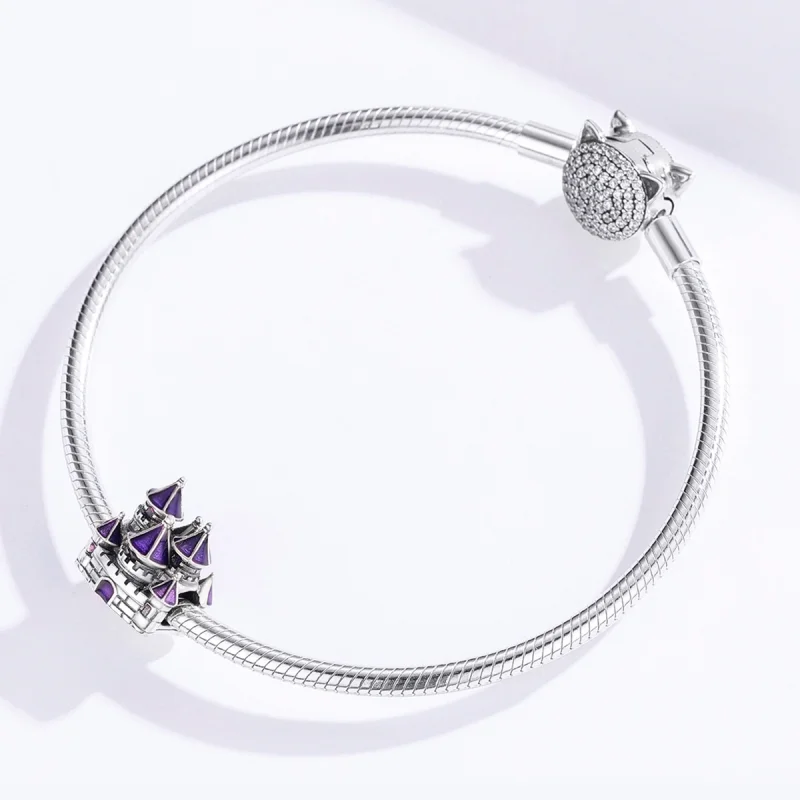 (Bild für) Charm „Märchenschloss“ im Pandora-Stil - BSC122 - Ansicht 4