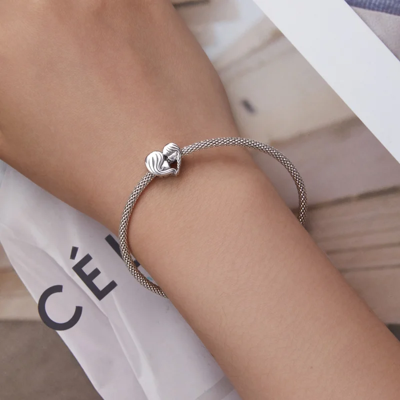 (Bild für) Charm „Mutter und Tochter“ im Pandora-Stil - BSC687 - Ansicht 6