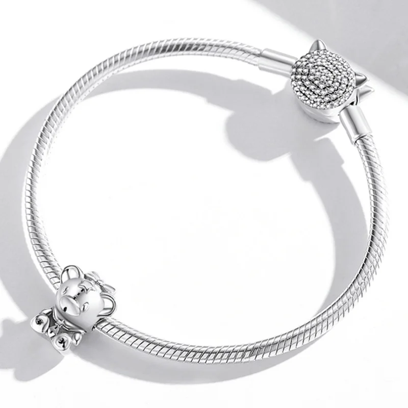 (Bild für) Charm „Navy Cubs“ im Pandora-Stil - SCC2041 - Ansicht 3