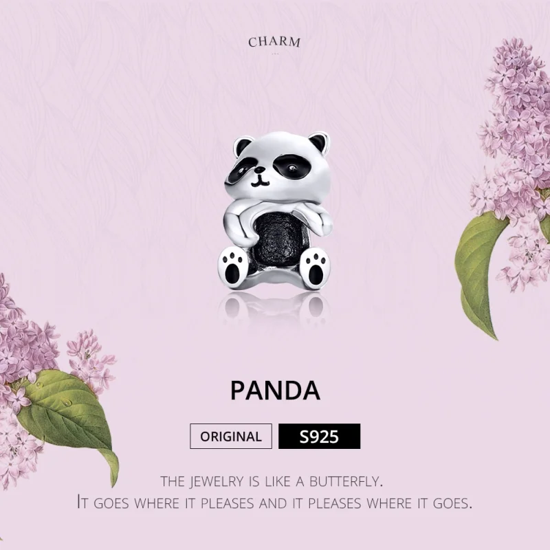 (Bild für) Charm Panda Pandora - SCC1175 - Ansicht 2