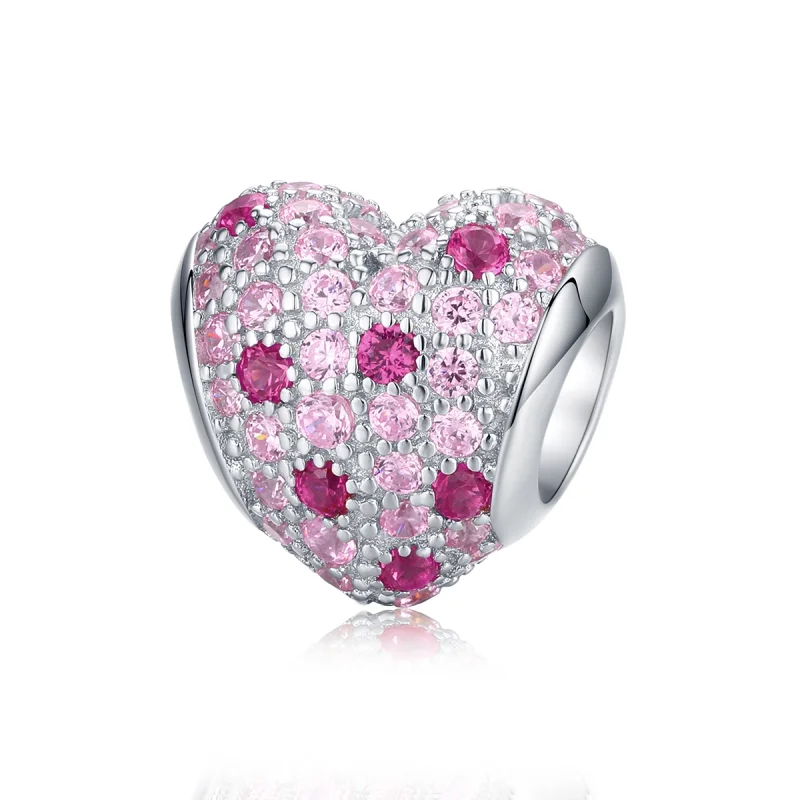 (Bild für) Charm „Romance of Young Girl“ aus Silber im Pandora-Stil - BSC118 - Ansicht 5