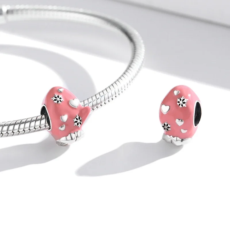 (Bild für) Charm „Rosa Handschuhe“ im Pandora-Stil - SCC2001 - Ansicht 4