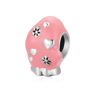 (Bild für) Charm „Rosa Handschuhe“ im Pandora-Stil - SCC2001