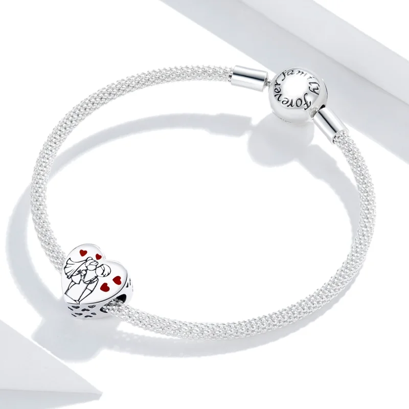 (Bild für) Charm „Süße Zeit“ im Pandora-Stil - BSC358 - Ansicht 3