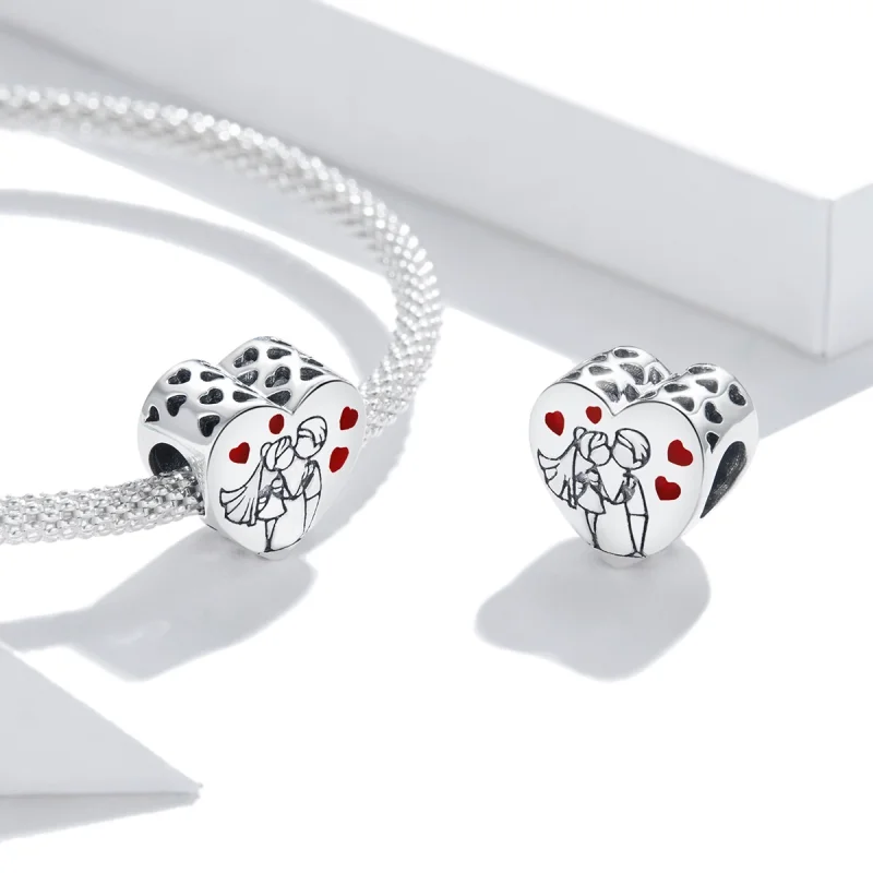 (Bild für) Charm „Süße Zeit“ im Pandora-Stil - BSC358 - Ansicht 4