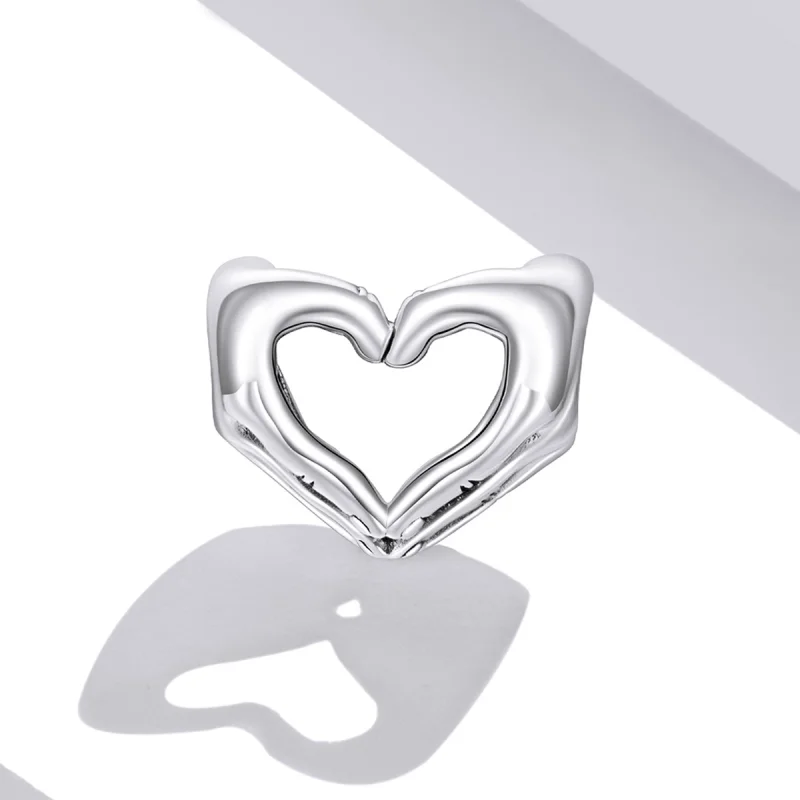 (Bild für) Charm „Show Love“ im Pandora-Stil - BSC498 - Ansicht 2