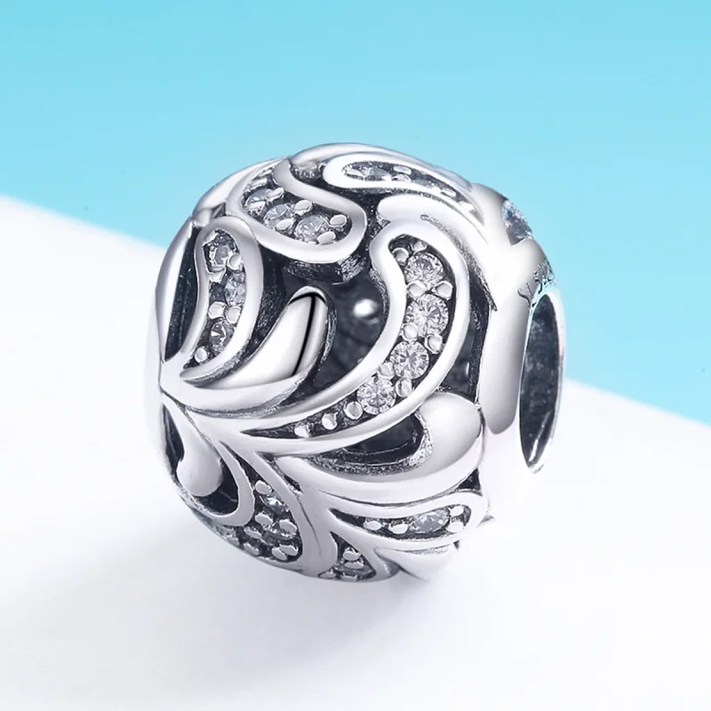 (Bild für) Charm „Tender Bloom“ im Pandora-Stil - SCC742 - Ansicht 2
