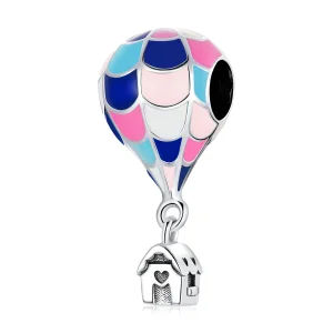 (Bild für) Charm „Traum-Heißluftballon“ im Pandora-Stil - BSC545