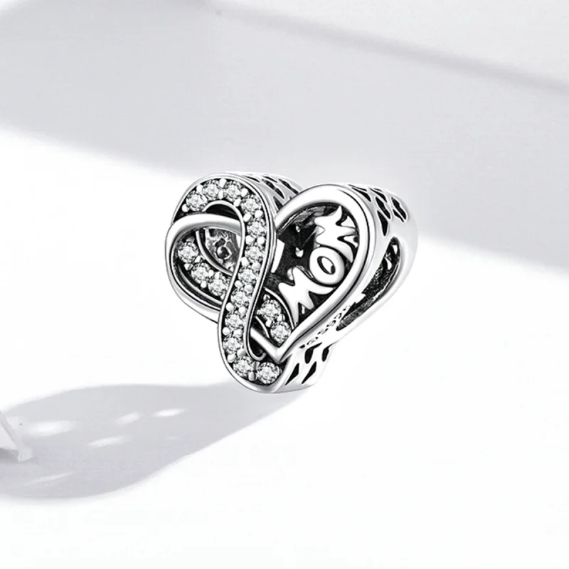 (Bild für) Charm „Unendliche Liebe“ im Pandora-Stil - BSC516 - Ansicht 2