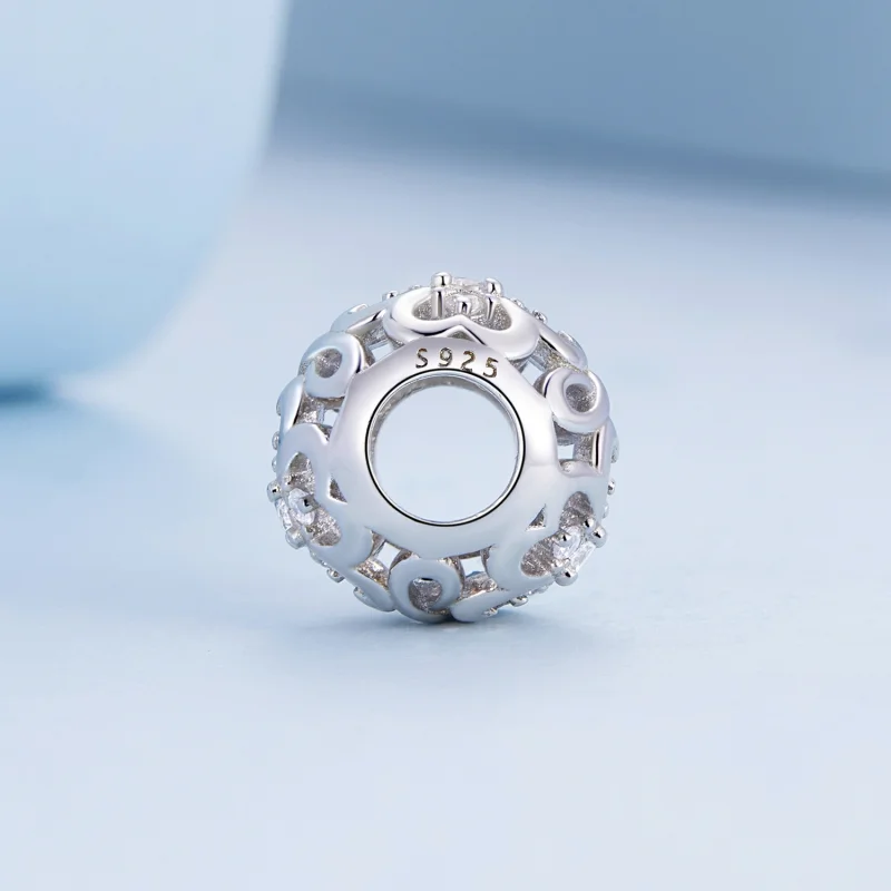 (Bild für) Charm „Unendliches Herz“ im Pandora-Stil - BSC664 - Ansicht 3