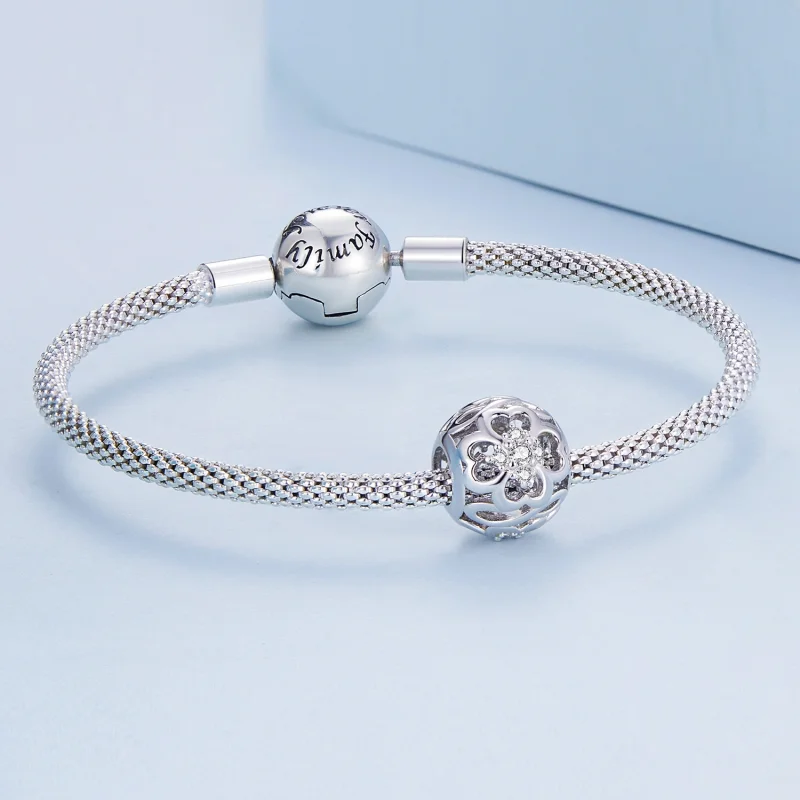 (Bild für) Charm „Unendliches Herz“ im Pandora-Stil - BSC664 - Ansicht 4