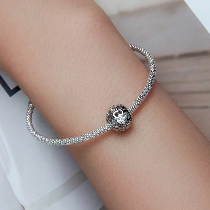 (Bild für) Charm „Unendliches Herz“ im Pandora-Stil - BSC664 - Ansicht 6