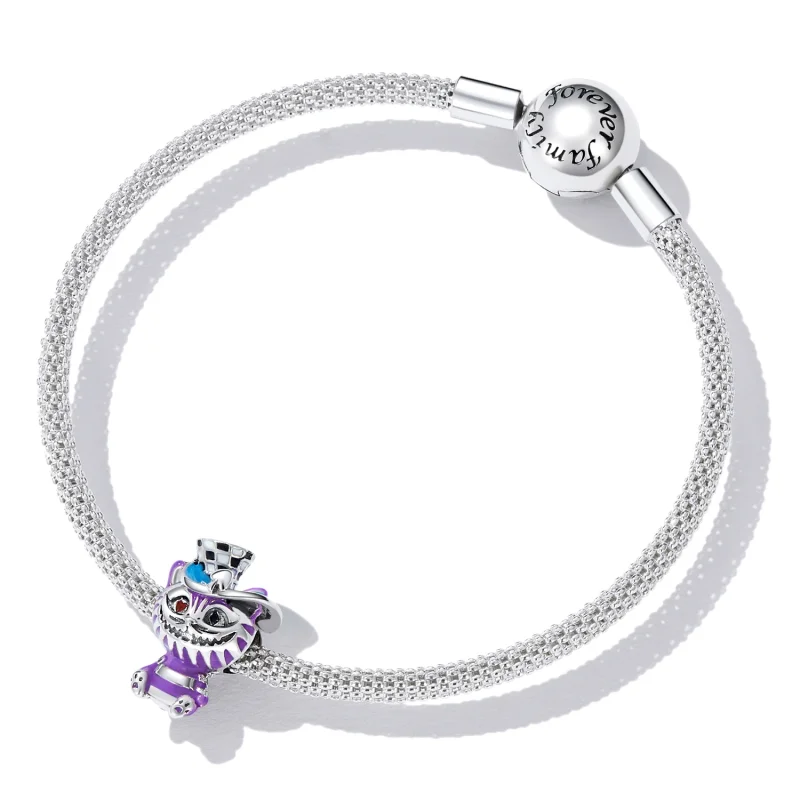 (Bild für) Charm „Zauberkatze“ im Pandora-Stil - SCC2242 - Ansicht 5