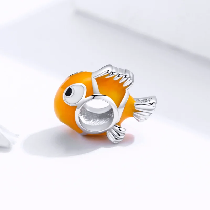 (Bild für) Clownfisch-Charm im Pandora-Stil - BSC206 - Ansicht 4