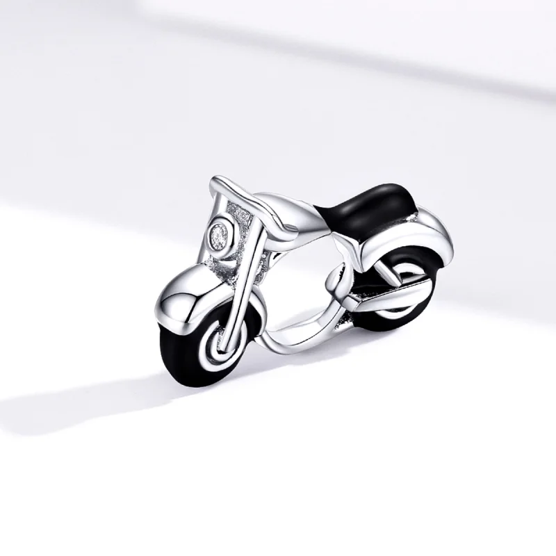 (Bild für) Cooler Motorrad-Charm im Pandora-Stil - BSC273 - Ansicht 2