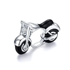 (Bild für) Cooler Motorrad-Charm im Pandora-Stil - BSC273