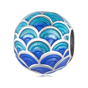 (Bild für) Drachenschuppen-Charm im Pandora-Stil - BSC683