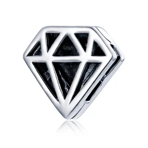 (Bild für) Einfacher Diamant-Clip im Pandora-Stil - SCX117