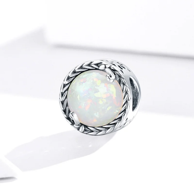 (Bild für) Einfacher Ranken-Charm aus Silber im Pandora-Stil - SCC1576 - Ansicht 2