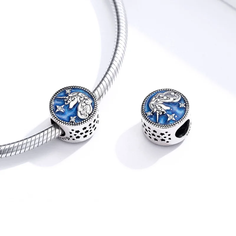 (Bild für) Einhorn-Charm im Pandora-Stil - BSC230 - Ansicht 4